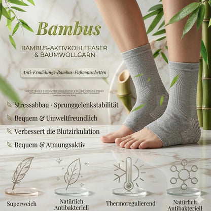 Bambus Fußmanschette: Das erste Mal seit Jahren  keine schweren Beine, kein Schmerz
