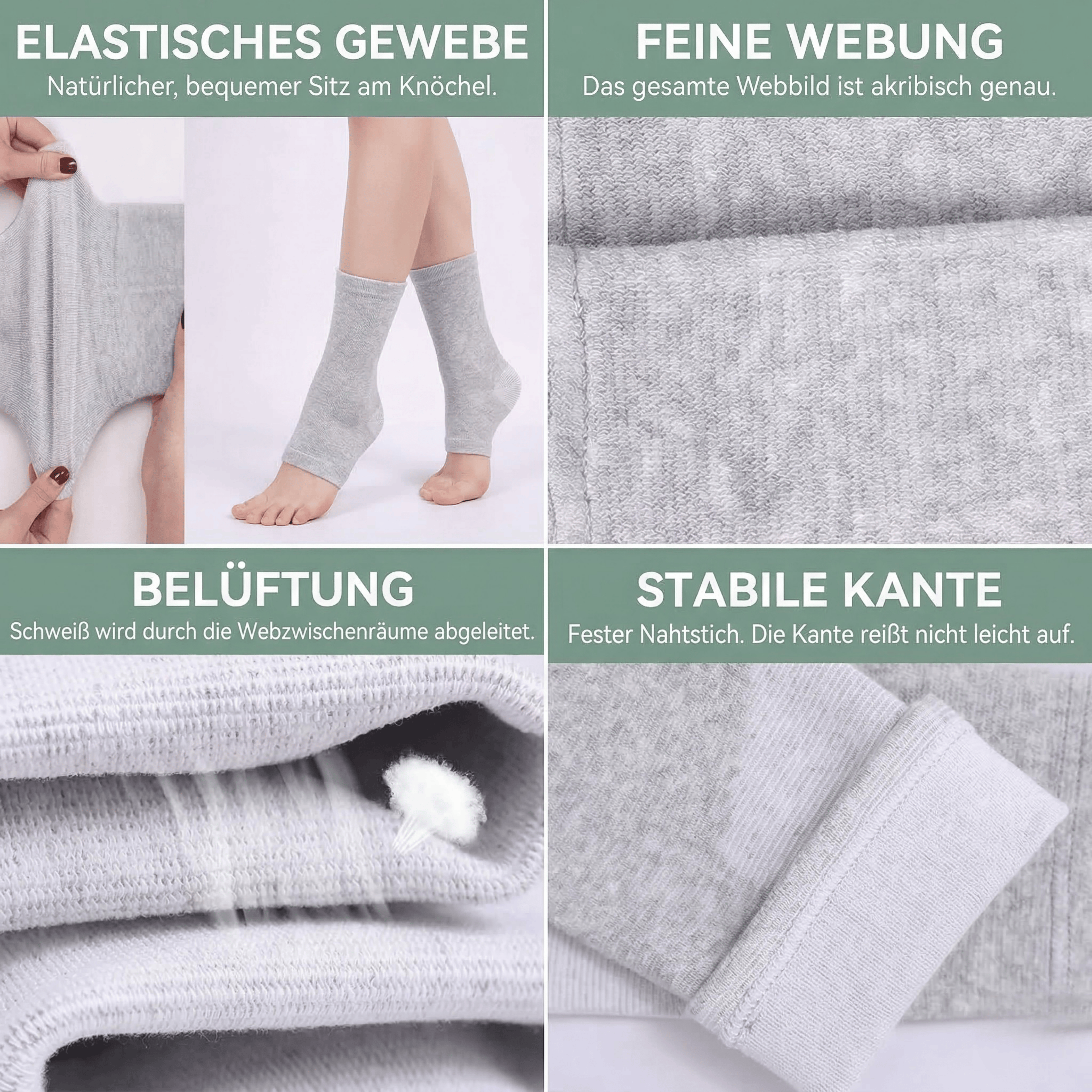 Bambus Kompressionssocken — Leichte Füße den ganzen Tag