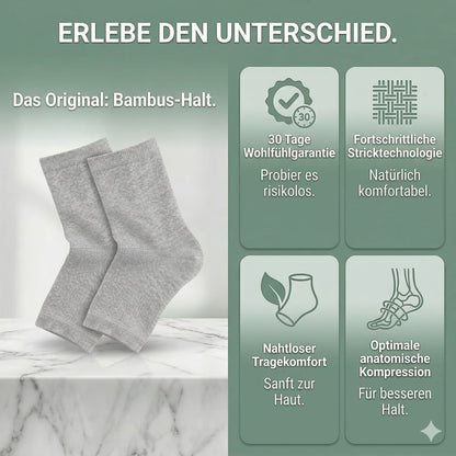 Bambus Fußmanschette: Das erste Mal seit Jahren  keine schweren Beine, kein Schmerz